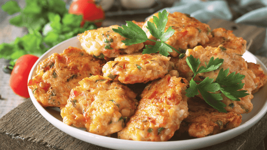 Crispy Veggie Fritters for Baby-Led Weaning & Toddlers