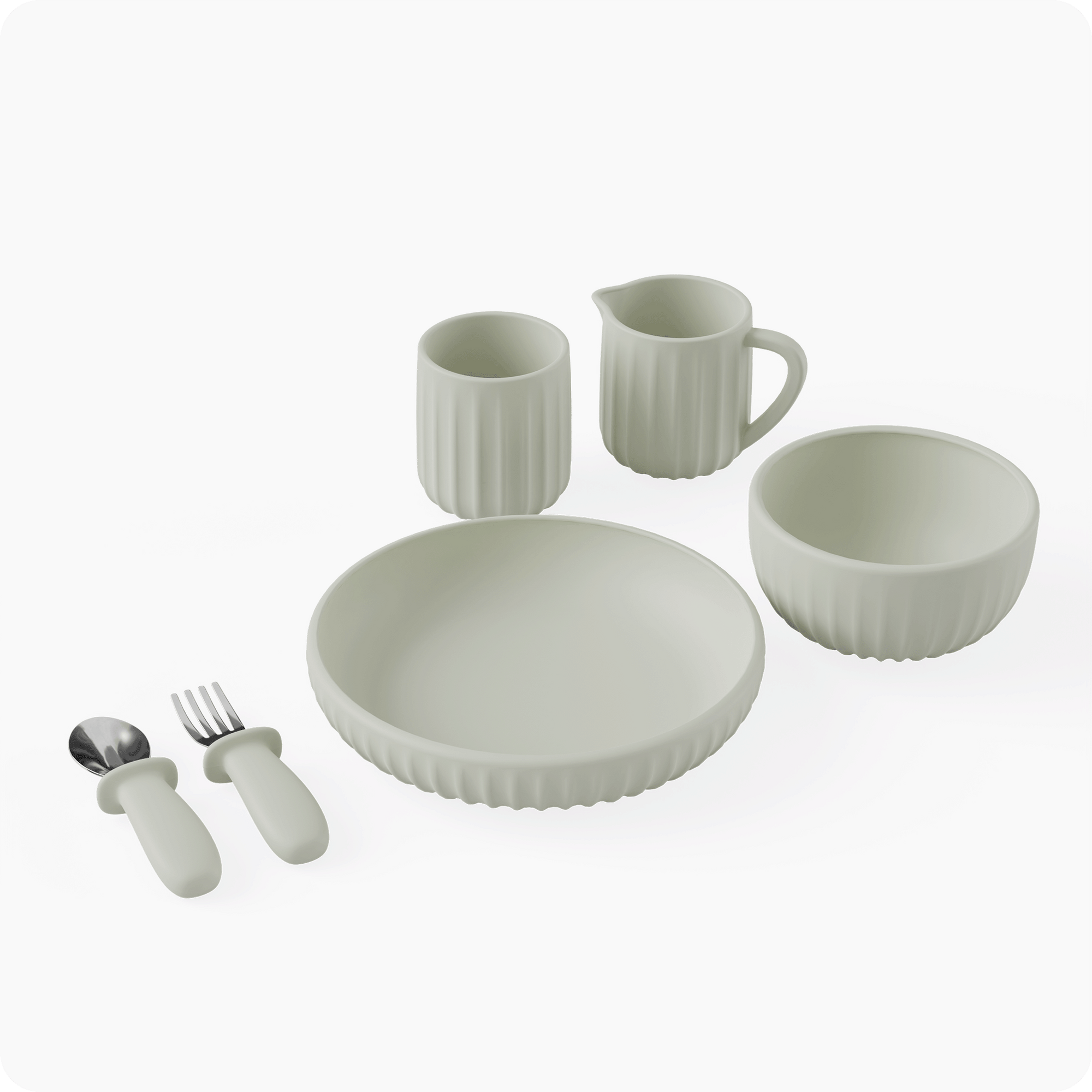 Included in The Henley Silicone Dinnerware Set