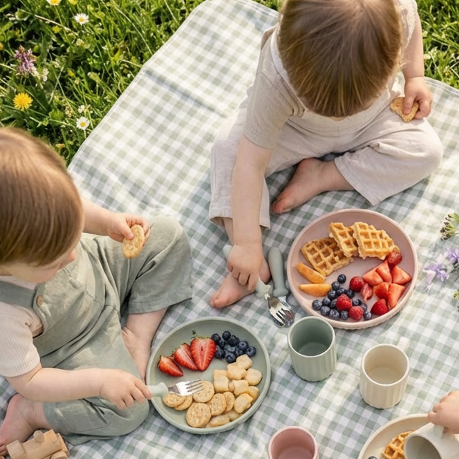 Henley Silicone Dinnerware Set